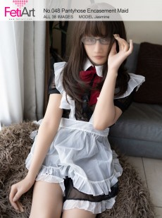  No.048 Pantyhose Encasement Maid MODEL-Jasmine